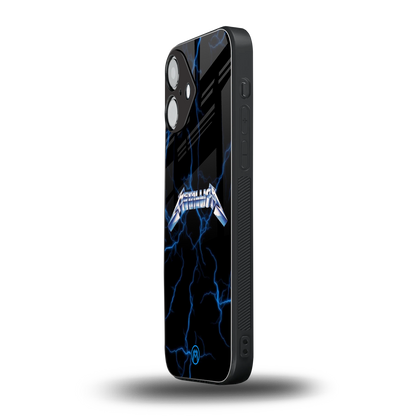 metallica back phone cover | glass case for iphone 16