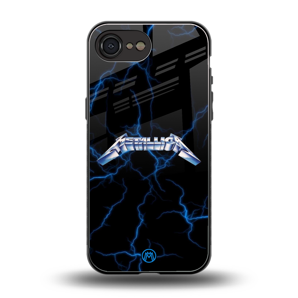 metallica back phone cover | glass case for iphone 16e