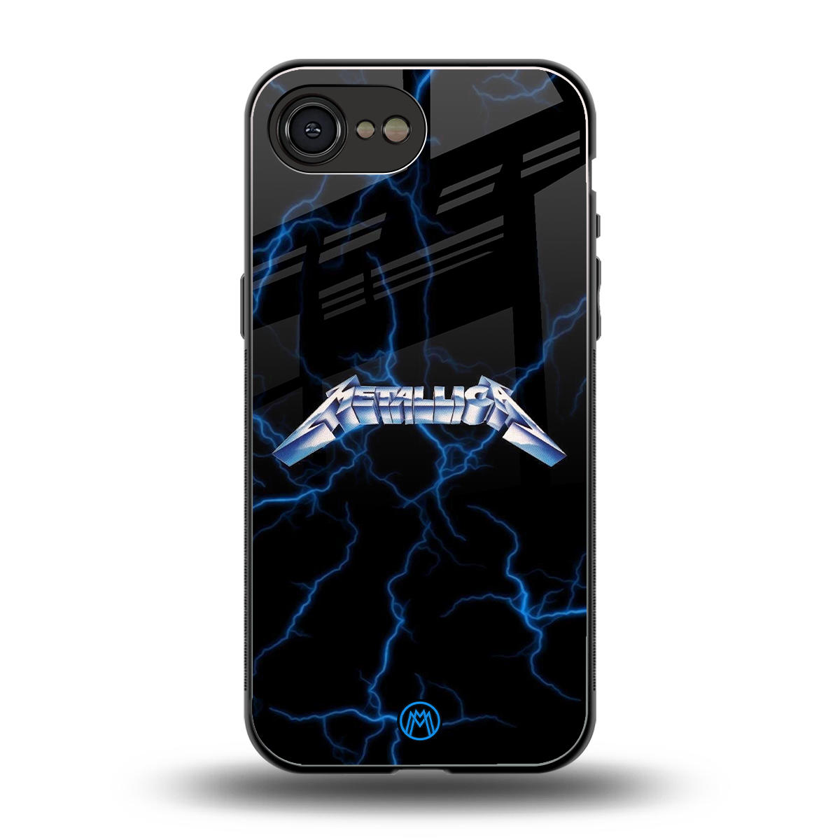 metallica back phone cover | glass case for iphone 16e