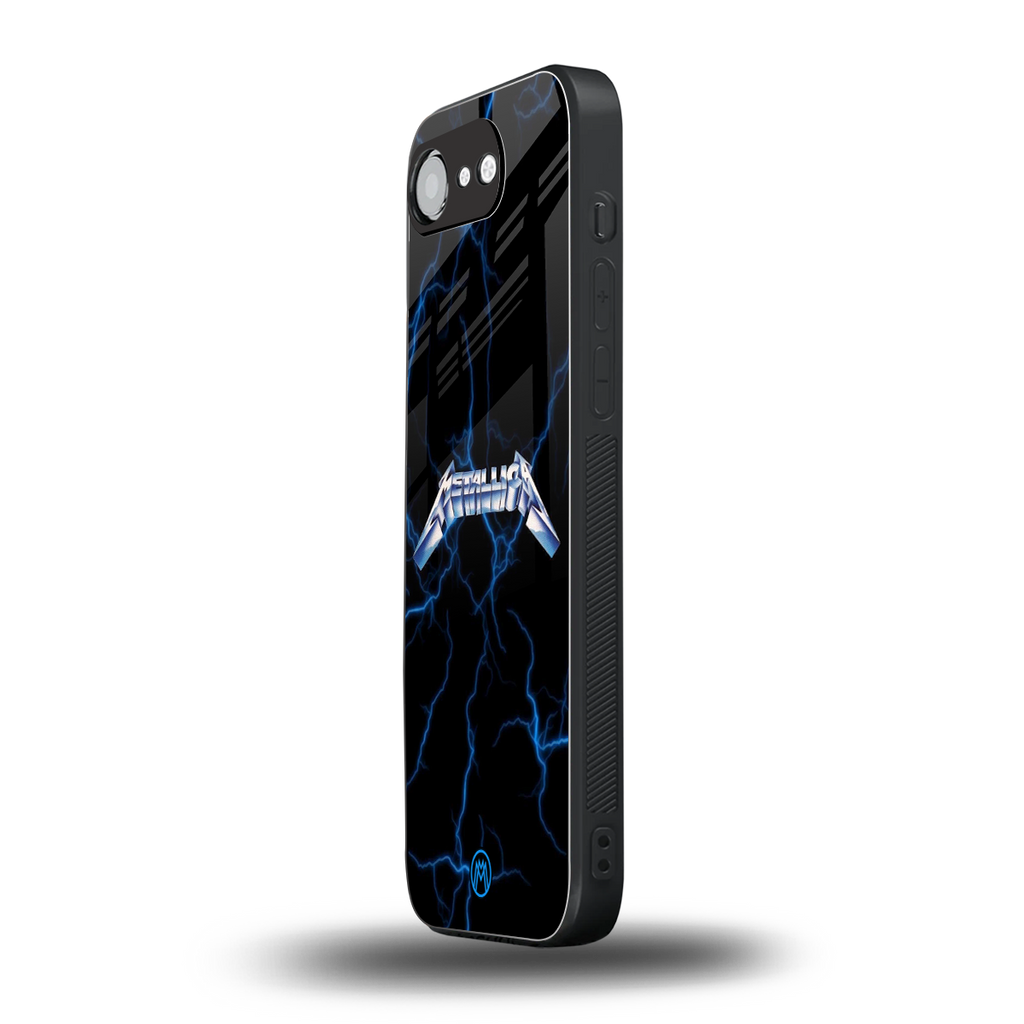 metallica back phone cover | glass case for iphone 16e