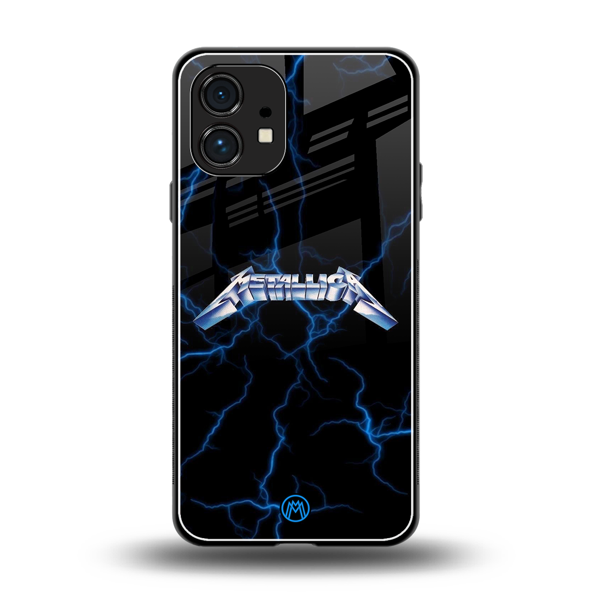 metallica back phone cover | glass case for nothing phone 1