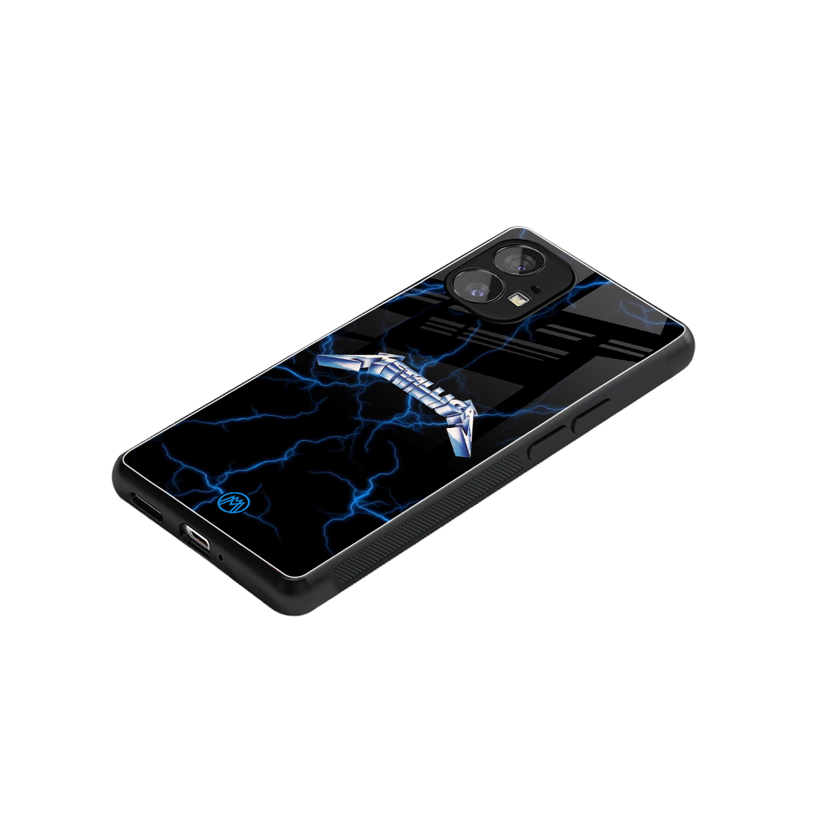 metallica back phone cover | glass case for nothing phone 1