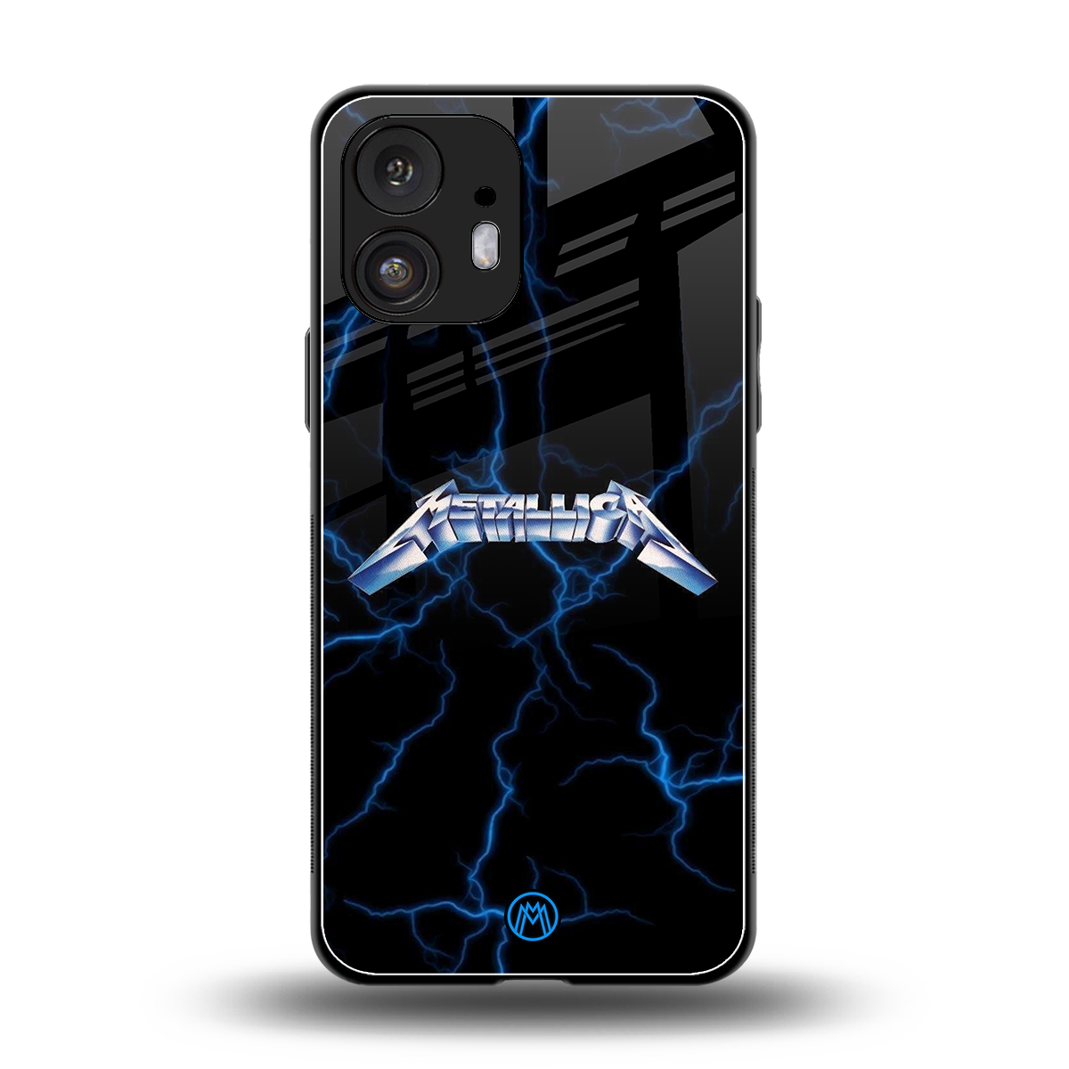 metallica back phone cover | glass case for nothing phone 2