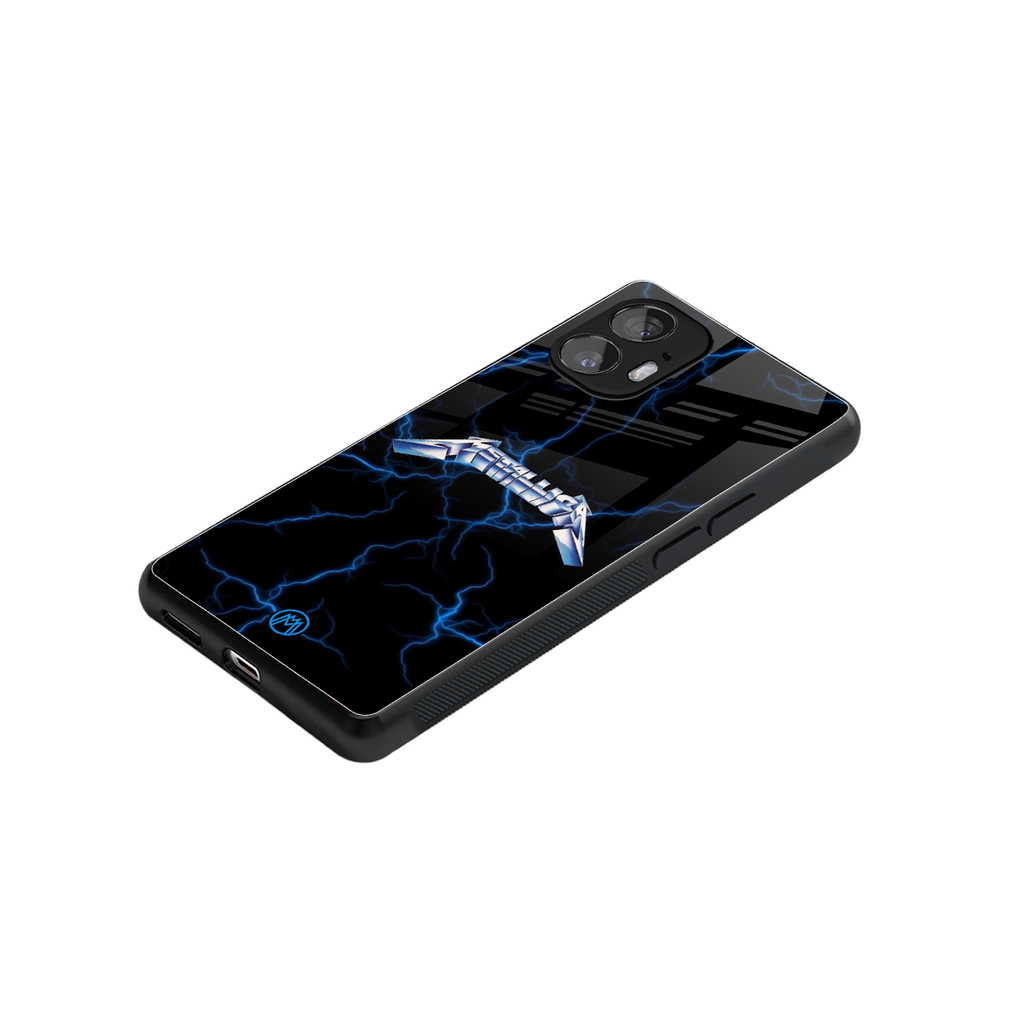 metallica back phone cover | glass case for nothing phone 2