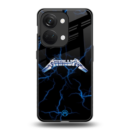 metallica back phone cover | glass case for oneplus nord 3