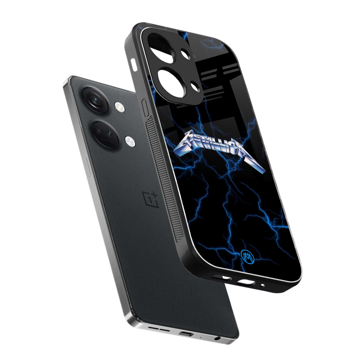 metallica back phone cover | glass case for oneplus nord 3
