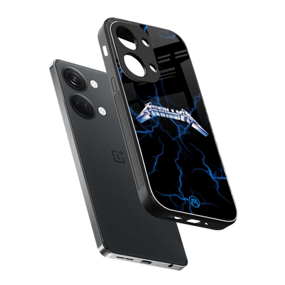 metallica back phone cover | glass case for oneplus nord 3
