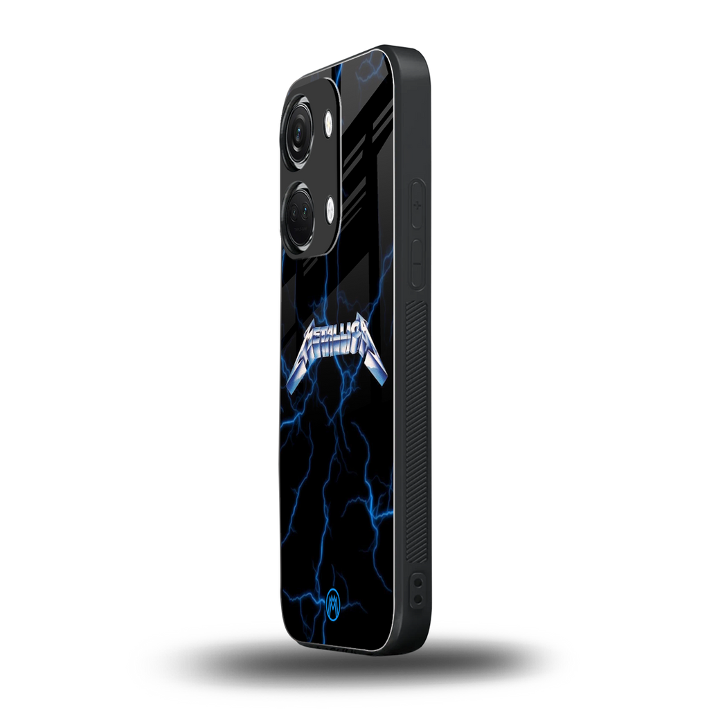 metallica back phone cover | glass case for oneplus nord 3