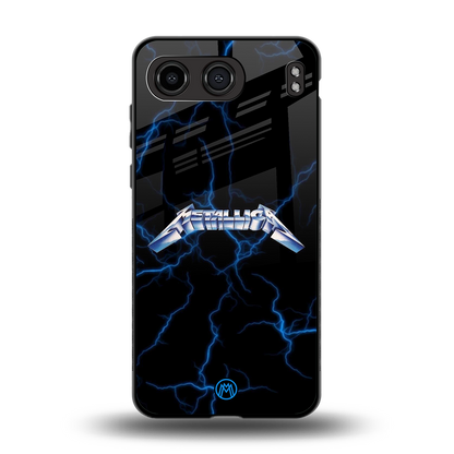 metallica back phone cover | glass case for oneplus nord 4