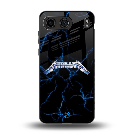 metallica back phone cover | glass case for oneplus nord 4