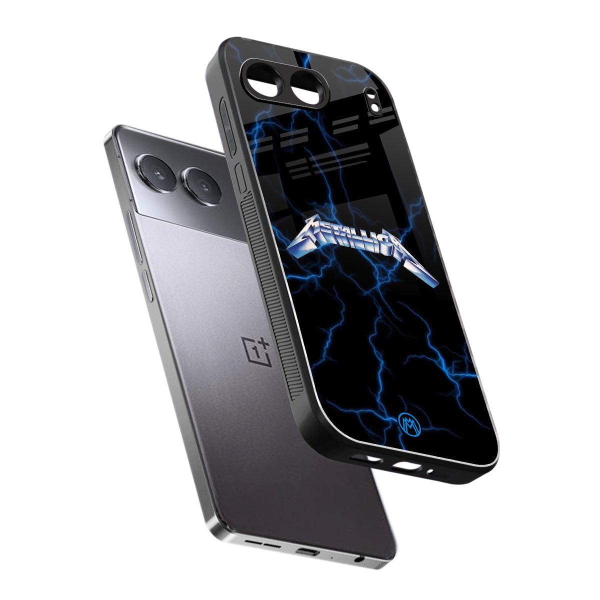 metallica back phone cover | glass case for oneplus nord 4