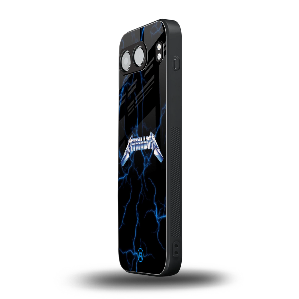 metallica back phone cover | glass case for oneplus nord 4