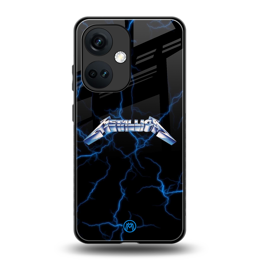 metallica back phone cover | glass case for oneplus nord ce 3
