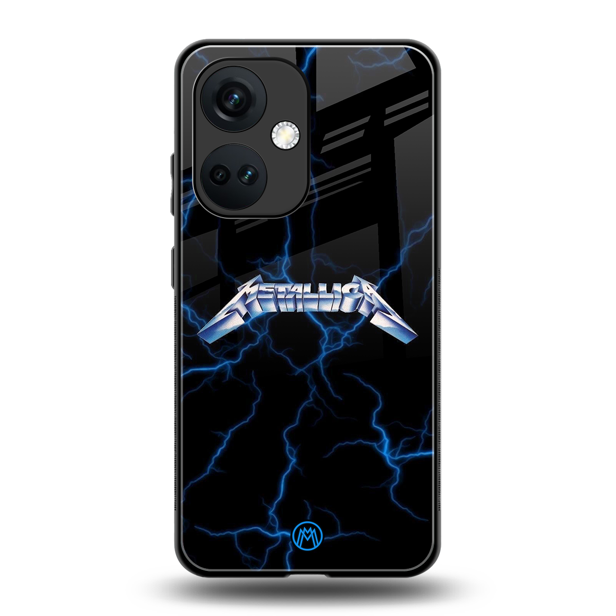 metallica back phone cover | glass case for oneplus nord ce 3