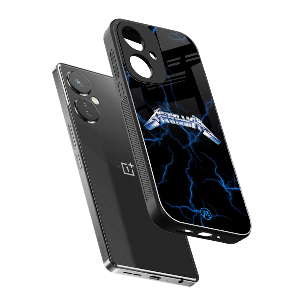 metallica back phone cover | glass case for oneplus nord ce 3