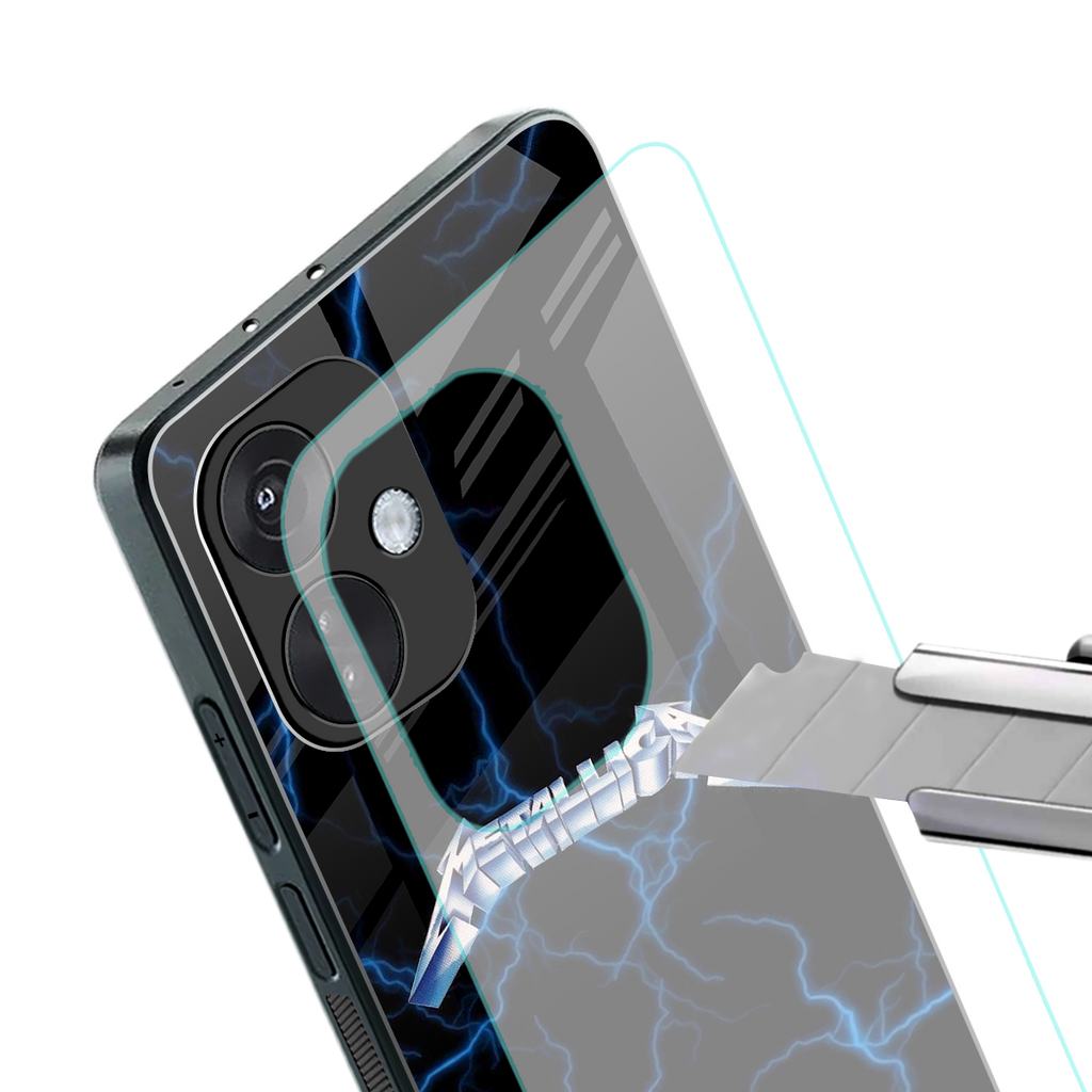 metallica back phone cover | glass case for oneplus nord ce 3