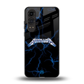 metallica back phone cover | glass case for oneplus nord ce 4 lite