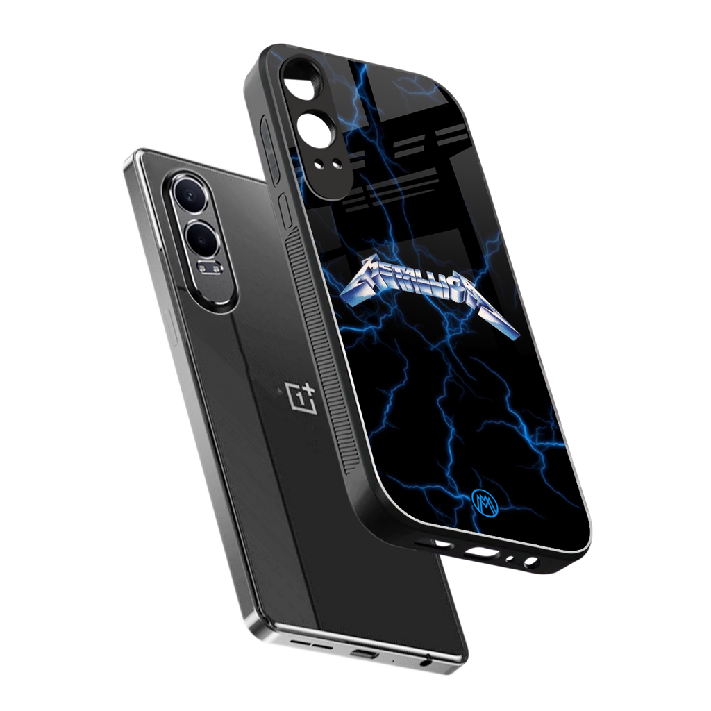 metallica back phone cover | glass case for oneplus nord ce 4 lite