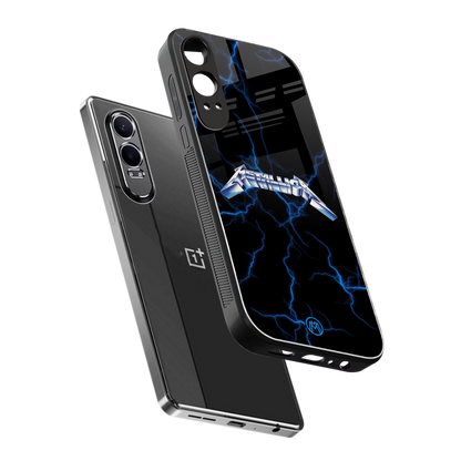 metallica back phone cover | glass case for oneplus nord ce 4 lite
