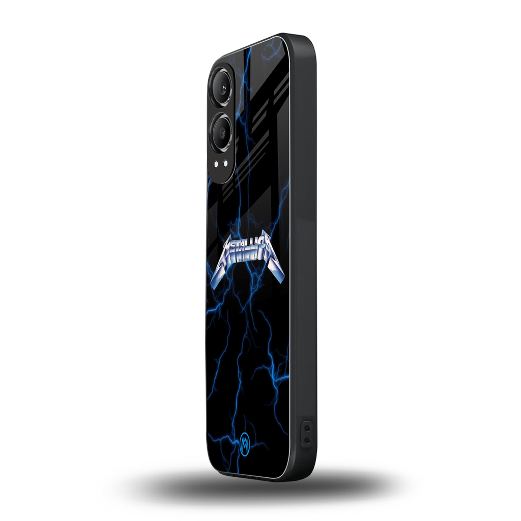 metallica back phone cover | glass case for oneplus nord ce 4 lite