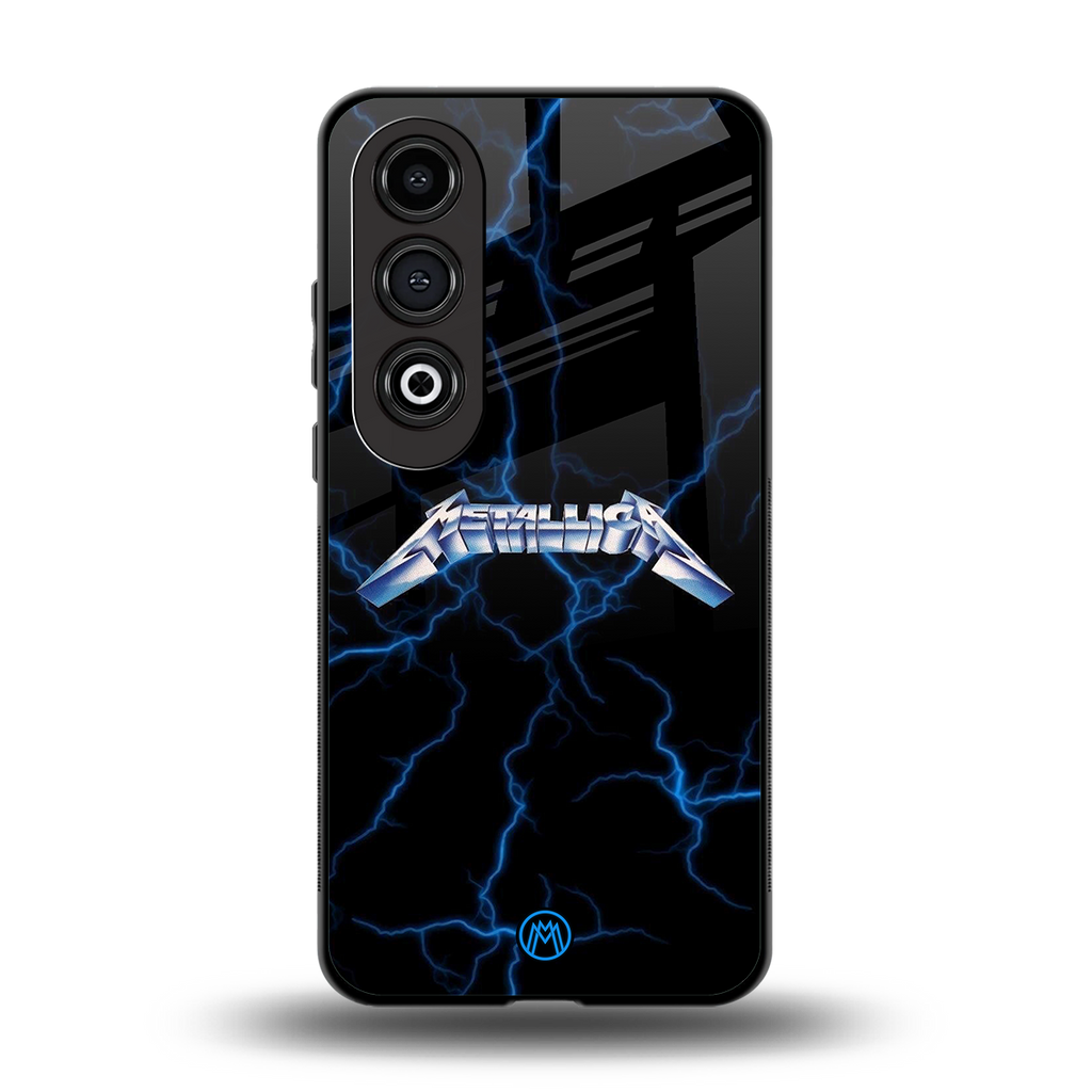 metallica back phone cover | glass case for oneplus nord ce 4