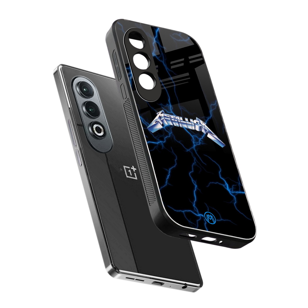metallica back phone cover | glass case for oneplus nord ce 4