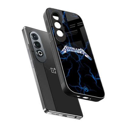 metallica back phone cover | glass case for oneplus nord ce 4