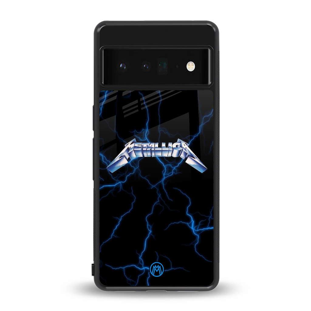 metallica back phone cover | glass case for google pixel 6 pro