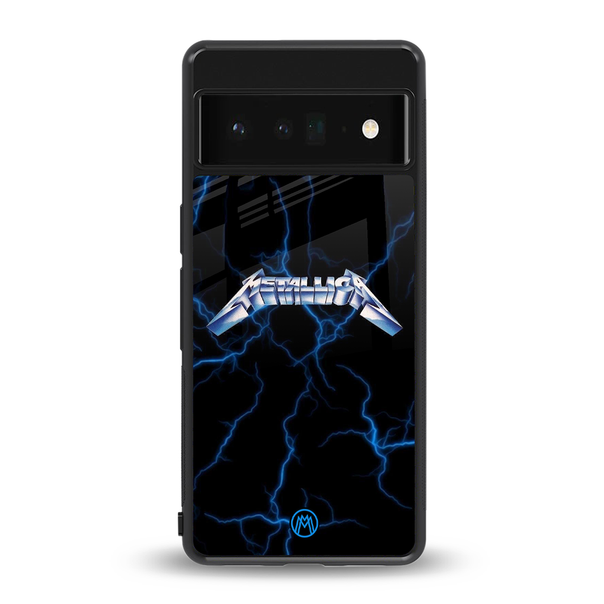 metallica back phone cover | glass case for google pixel 6 pro