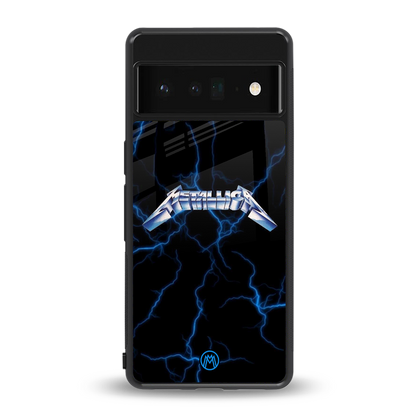 metallica back phone cover | glass case for google pixel 6 pro