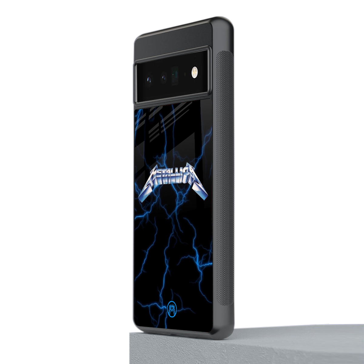 metallica back phone cover | glass case for google pixel 6 pro