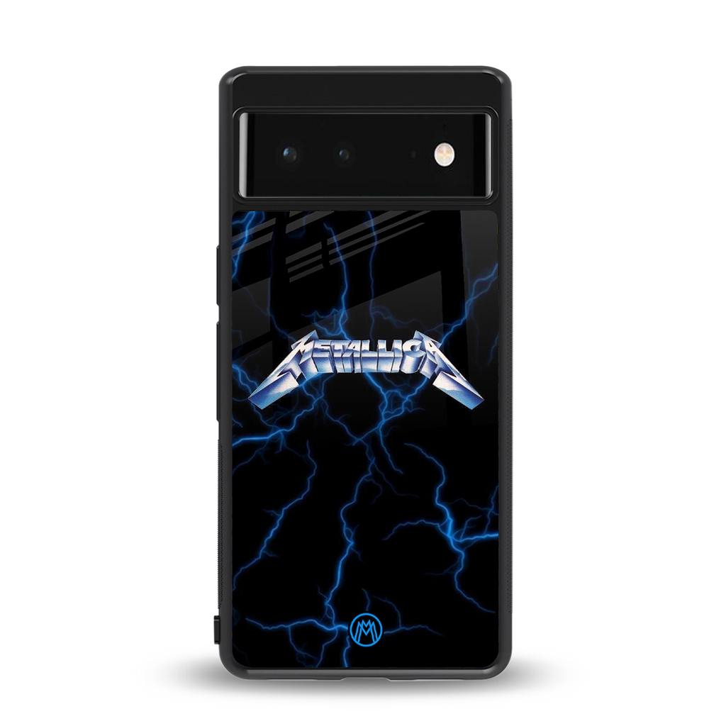 metallica back phone cover | glass case for google pixel 6