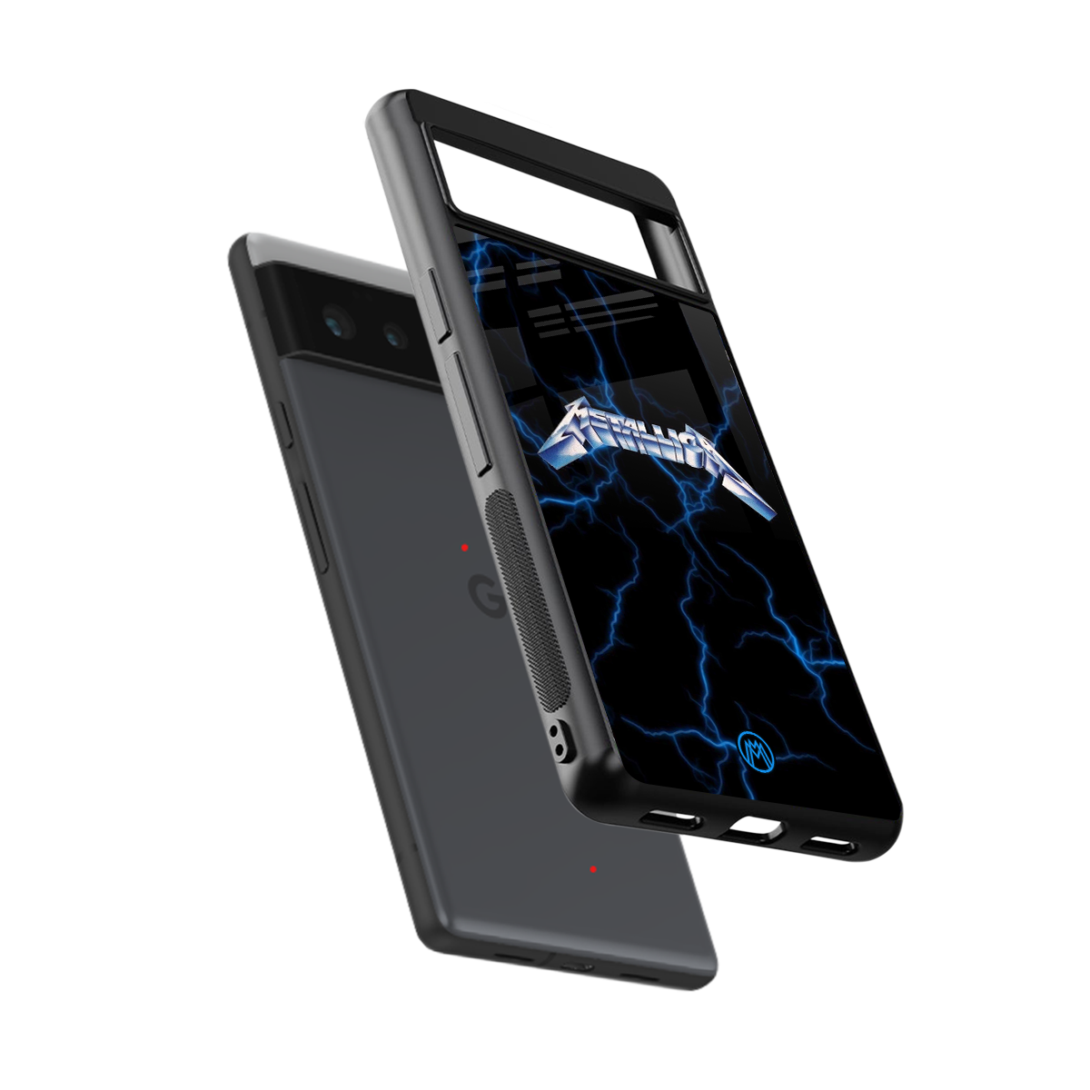 metallica back phone cover | glass case for google pixel 6