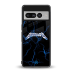 metallica back phone cover | glass case for google pixel 7 pro