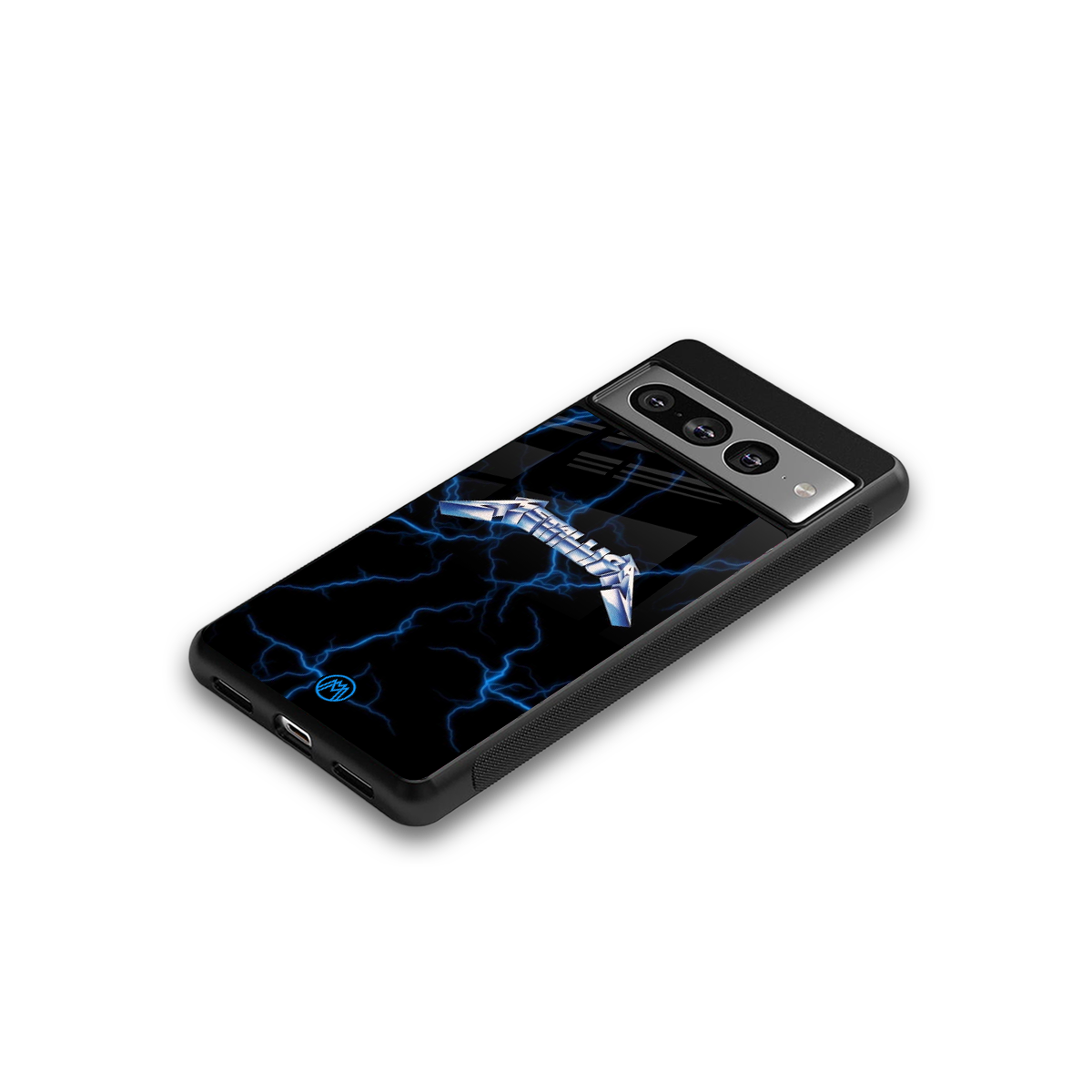 metallica back phone cover | glass case for google pixel 7 pro