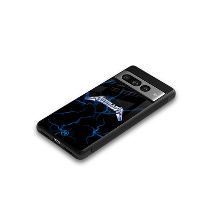 metallica back phone cover | glass case for google pixel 7 pro