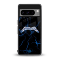 metallica back phone cover | glass case for google pixel 8 pro