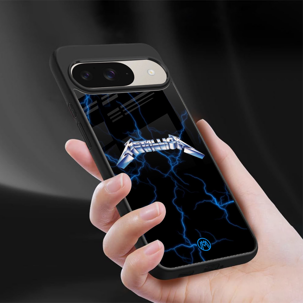metallica back phone cover | glass case for google pixel 9