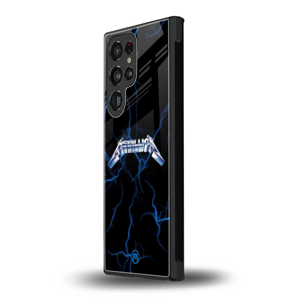metallica back phone cover | glass case for samsung galaxy s23 ultra