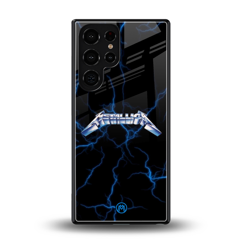 metallica back phone cover | glass case for samsung galaxy s25 ultra