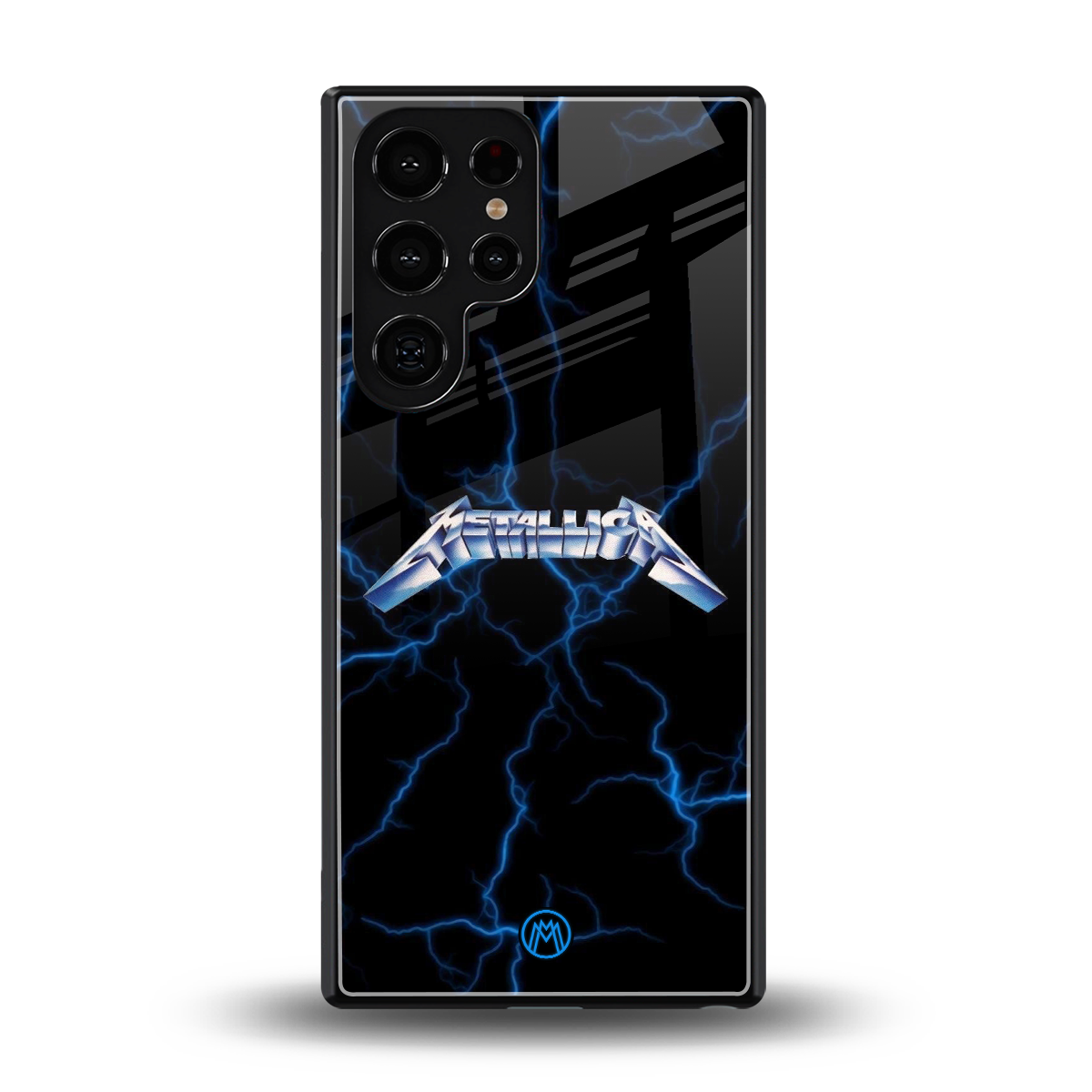 metallica back phone cover | glass case for samsung galaxy s25 ultra