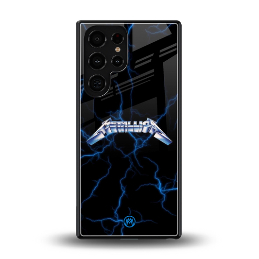 metallica back phone cover | glass case for samsung galaxy s25 ultra