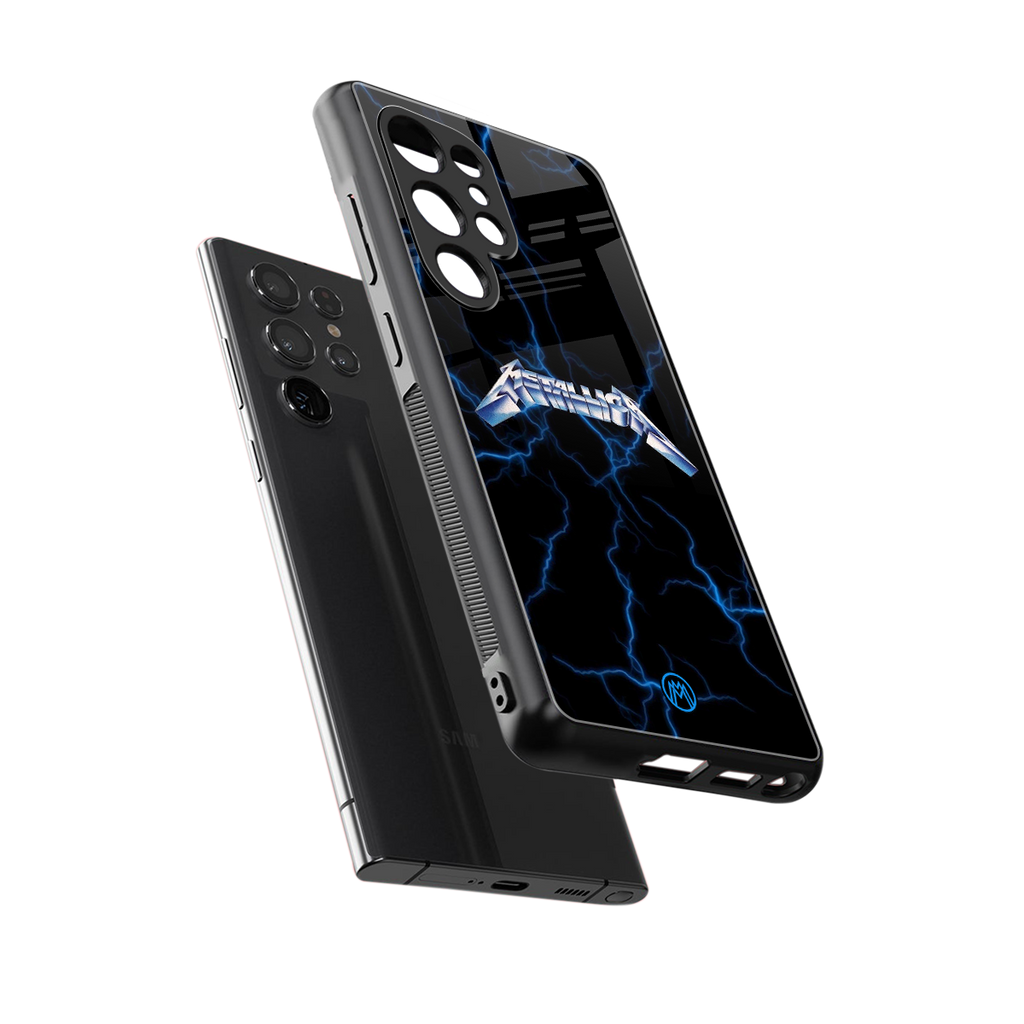 metallica back phone cover | glass case for samsung galaxy s25 ultra