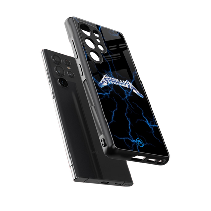 metallica back phone cover | glass case for samsung galaxy s25 ultra