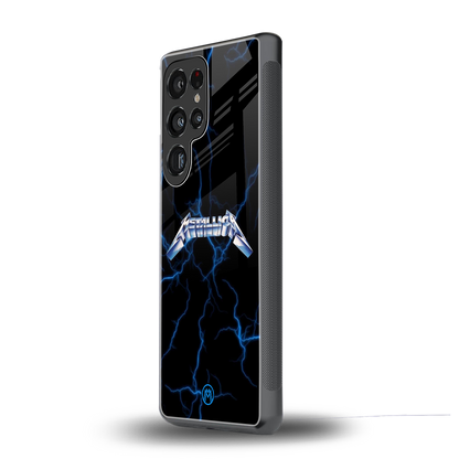 metallica back phone cover | glass case for samsung galaxy s25 ultra