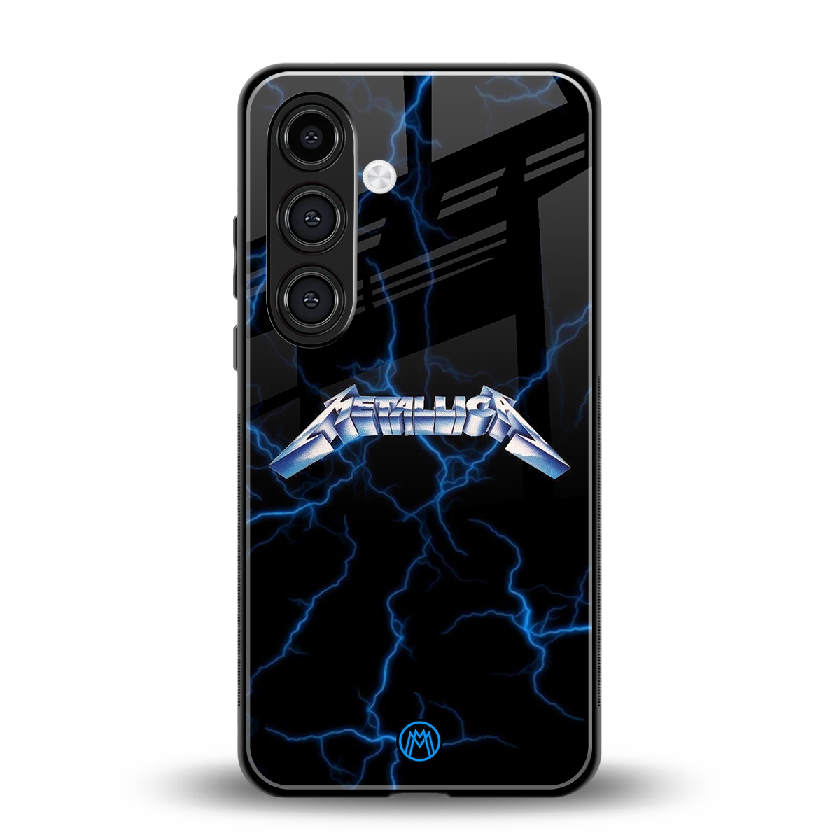 metallica back phone cover | glass case for samsung galaxy s25 plus
