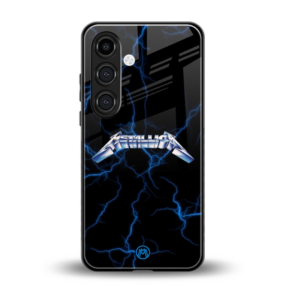 metallica back phone cover | glass case for samsung galaxy s23 plus
