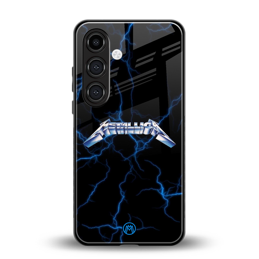 metallica back phone cover | glass case for samsung galaxy s23 plus