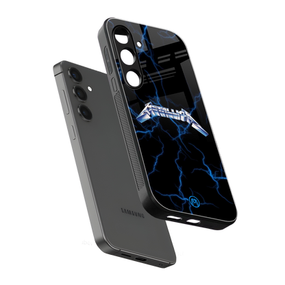 metallica back phone cover | glass case for samsung galaxy s23 plus