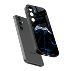 metallica back phone cover | glass case for samsung galaxy s23 fe